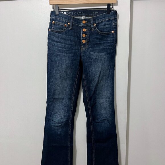 J. Crew Demi Boot Crop Jeans - Picture 1 of 5
